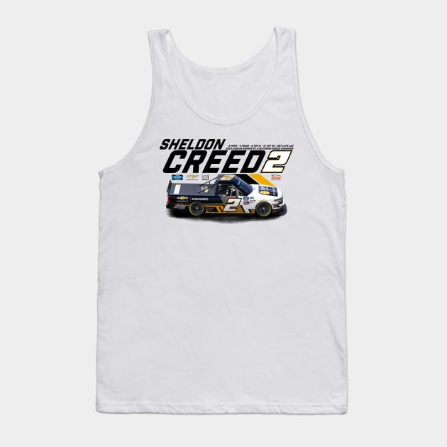 Sheldon Creed 2020 Champion (light colors) Tank Top by Sway Bar Designs